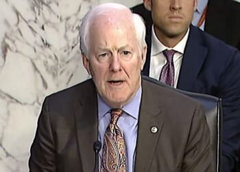 U.S. Sen. John Cornyn, R-Texas (Video screenshot)