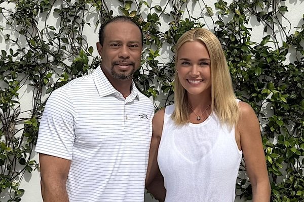 Tiger Woods and Vanessa Trump (Courtesy Tiger Woods / X)