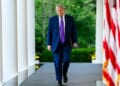 President Donald J. Trump hosts a Rose Garden Club dinner in honor of Police Week in the White House Rose Garden, Monday, May 11, 2026. (Official White House photo by Molly Riley)