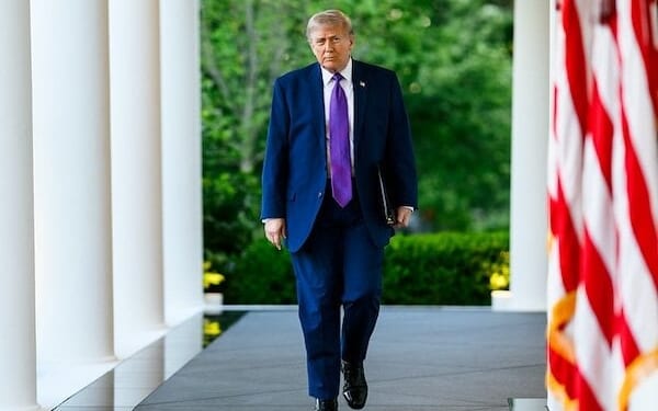 President Donald J. Trump hosts a Rose Garden Club dinner in honor of Police Week in the White House Rose Garden, Monday, May 11, 2026. (Official White House photo by Molly Riley)