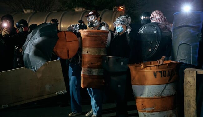 An Undercover Look Into the Camp the Anti-ICE Crew Set Up in Newark – RedState