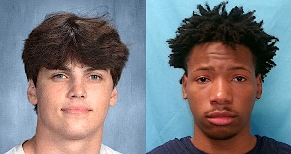 Austin Metcalf, left, and Anthony Karmelo