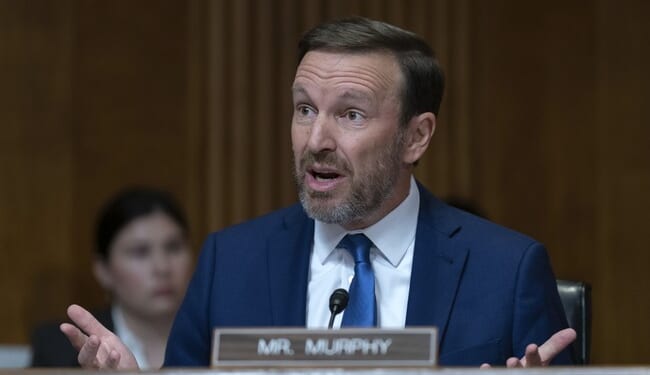 Chris Murphy Tries to Use AI Clip of Trump on Colbert's Exit to Rant About Censorship, Misses the Point – RedState
