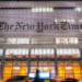 The New York Times Building, New York City, New York, America Photograph taken at night on Jan 15th 2020