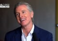 Gov. Gavin Newsom, D-Calif. (NPR video screenshot)