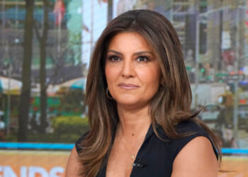 Fox news anchor Rachel Campos-Duffy attends "Fox & Friends" at Fox News Channel Studios.