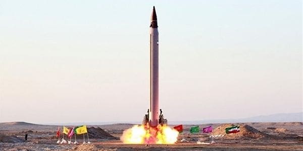Iran missile test (Photo: Twitter)