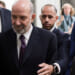 U.S. Commerce Secretary Howard Lutnick departs following an interview with the House Oversight and Government Reform Committee as part of the panel's ongoing probe of late sex offender and financier Jeffrey Epstein, on Capitol Hill in Washington, D.C., U.S., May 6, 2026. REUTERS/Jonathan Ernst