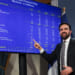 New York City Mayor Zohran Mamdani speaks about the fiscal year 2027 budget in New York City on May 12. (TIMOTHY A. CLARY / AFP via Getty Images)