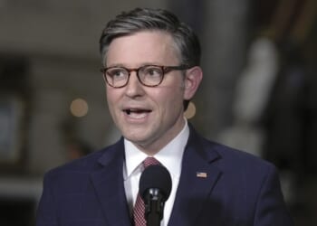 Mike Johnson Breaks Out the Crayons After Stunning Comment About Our Rights From Liberal Media Panel – RedState