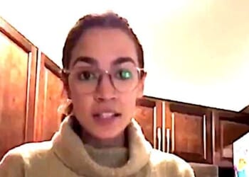 U.S. Rep. Alexandria Ocasio-Cortez, D-N.Y., posted an Instagram video from her kitchen