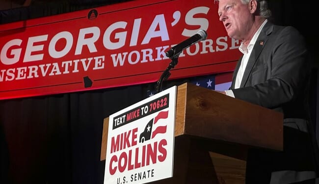 New Poll Shows Rep. Mike Collins Surging Ahead of His Runoff Opponent in the U.S. Senate Race for Georgia – RedState