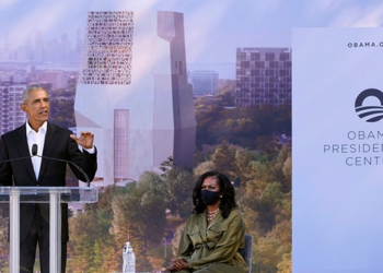 Obama Rolls Out Cringeworthy New Message From His Ugly Library
