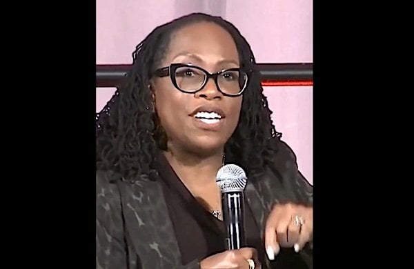 U.S. Supreme Court Justice Ketanji Brown Jackson (Video screenshot)