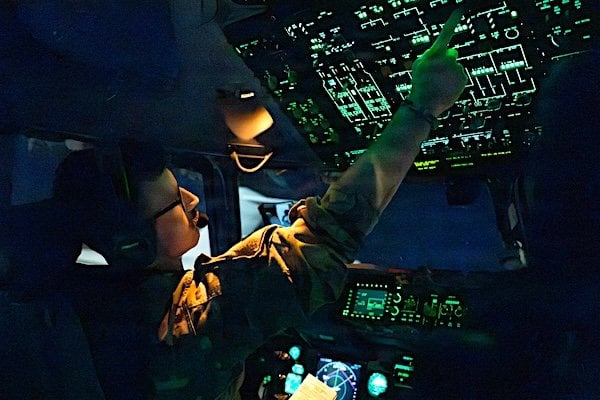 U.S. Air Force C-17 Globemaster III crews provide heavy-lift capabilities for U.S. forces in the U.S. Central Command area of responsibility on Wednesday, May 6, 2026. (CENTCOM photo)