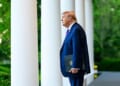 President Donald J. Trump hosts a Rose Garden Club dinner in honor of Police Week in the White House Rose Garden, Monday, May 11, 2026. (Official White House photo by Molly Riley)