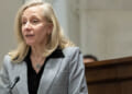 Virginia Gov. Abigail Spanberger. (Mike Kropf-Pool/Getty Images)