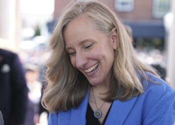 Abigail Spanberger smiling