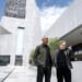 Former President Barack Obama and actor Mark Hamill stand at the Obama Presidential Center on Thursday, April 30, 2026 (Courtesy the Obama Foundation)