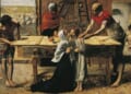 A painting of St. Joseph's workshop