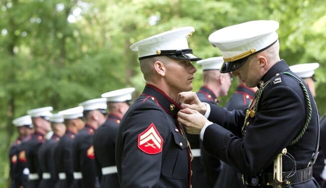 Young Man Becomes HS Grad, Finishes 'Boot Camp'—Walks in His Marine Corps Uniform – RedState