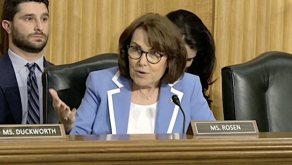 U.S. Sen. Jacky Rosen, D-Nev. ((Video screenshot)