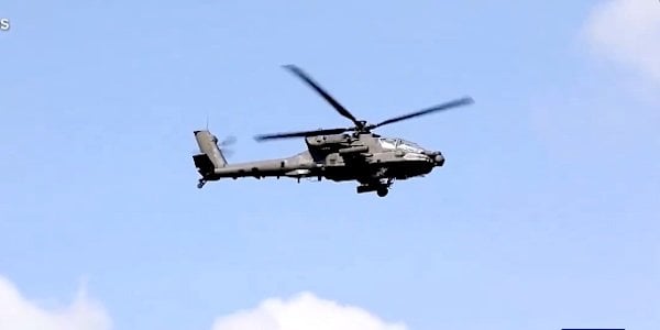 A U.S. Army AH-64 Apache helicopter (File)