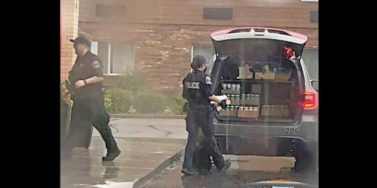 ‘Is he dead yet?’ State agents and police raid brewing company whose radical owner promised ‘Free Beer Day’ when Trump dies