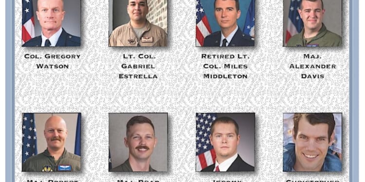 U.S. Air Force releases names and photos of 8 men killed in horrific B-52 crash * WorldNetDaily * by Joe Kovacs