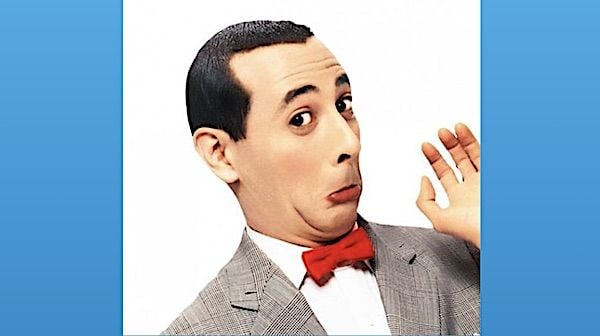 Paul Reubens as 'Pee-Wee Herman' (Facebook profile photo)