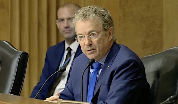 U.S. Sen. Rand Paul, R-Ky. (Video screenshot)