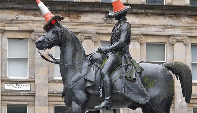Boston Statues Get 'Scottish Cone' Treatment From Tartan Army – RedState