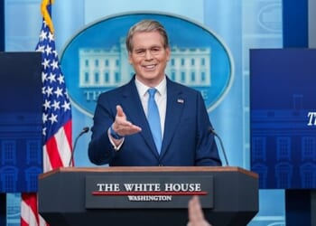 U.S. Treasury Secretary Scott Bessent holds a White House Press Briefing, Thursday, May 28, 2026, in James S. Brady Press Briefing Room at the White House. (Official White House photo by Abe McNatt)