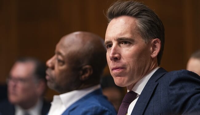 Josh Hawley on Warpath After Baseball Players Targeted, and MLB Won't Like What May Be Coming Next – RedState