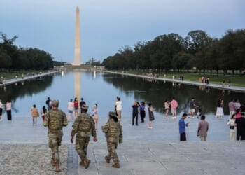 Trump Reveals Vandals Sliced 350-Foot Gash Into Reflecting Pool Bottom – RedState