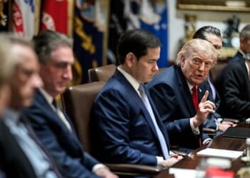 President Donald J. Trump holds a cabinet meeting in the Cabinet Room Wednesday, May 27, 2026. (Official White House photo by Daniel Torok)