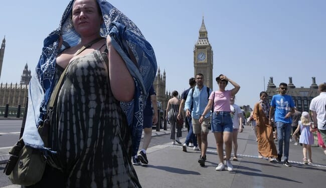 UK Climate Rules Ban AC, As Temperatures Soar to 104 Degrees F – RedState