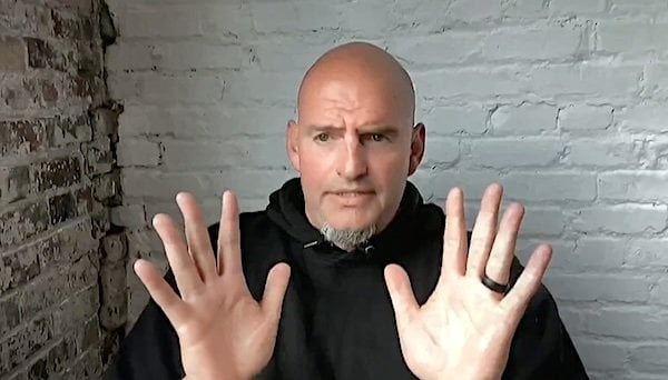 U.S. Sen. John Fetterman, D-Pa. (Video screenshot)