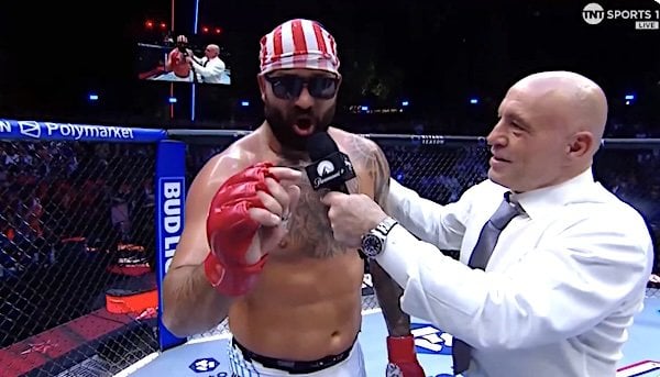 UFC fighter Josh Hokit at Freedom 250 at the White House on Sunday, June 14, 2026