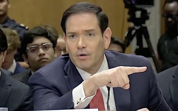 Secretary of State Marco Rubio testifies before the U.S. Senate on Tuesday, June 2, 2026