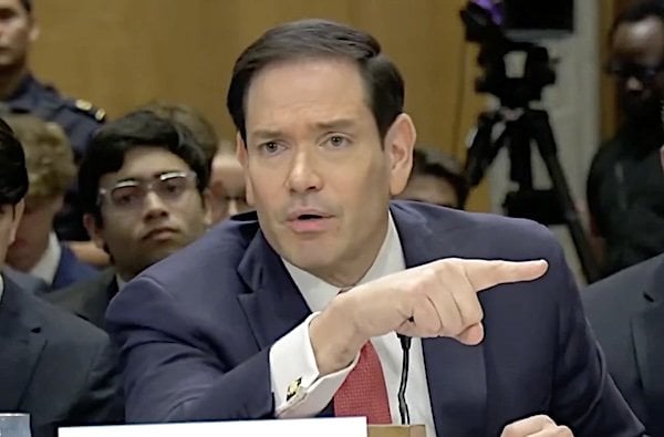 Secretary of State Marco Rubio testifies before the U.S. Senate on Tuesday, June 2, 2026