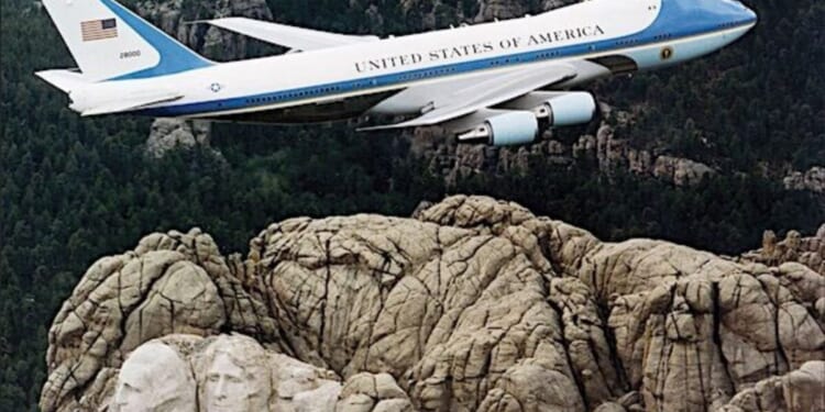Trump does Mt. Rushmore flyover, warns America communism threatens again * WorldNetDaily * by Bob Unruh