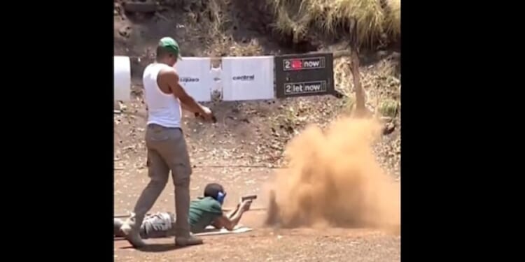 ‘Seriously, did you really just do that?’ This has to be most ‘insane’ gun instructor ever