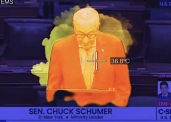 Watch Chuck Schumer appear to blast out tremendous personal gas, then suppress his chuckle * WorldNetDaily * by Joe Kovacs