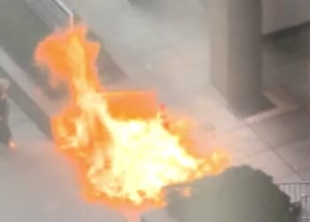 Watch as man arrested for setting off ‘incendiary device’ outside NYC immigration court in anti-government attack * WorldNetDaily * by Chris Wade, The Center Square