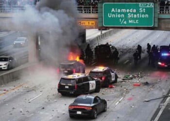 Anti-ICE Protester Who Threw Rocks at CHP Officers From an Overpass Gets His 'Find Out' Moment – RedState