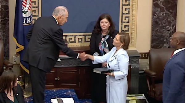 U.S. Sen. Darline Graham Nordone, R-S.C., is sworn into office on Tuesday, July 14, 2026