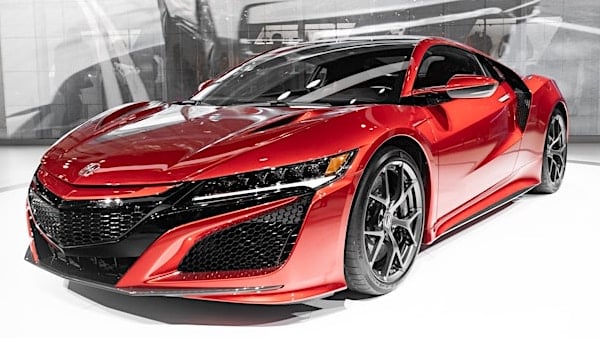 The Acura/Honda NSX, a hybrid supercar at the New York International Auto Show in June 2019 (Photo by Tom Strecker on Unsplash)