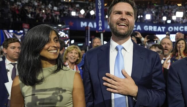 JD and Usha Vance Welcome a Baby Boy to the Vice President's Residence – RedState