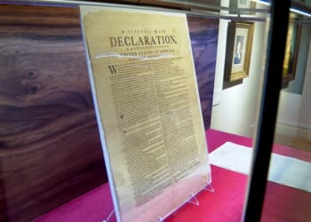 Rare Copy of 'Declaration' Doc, Discovered by Accident in the U.K., Was Seized 250 Years Ago – RedState